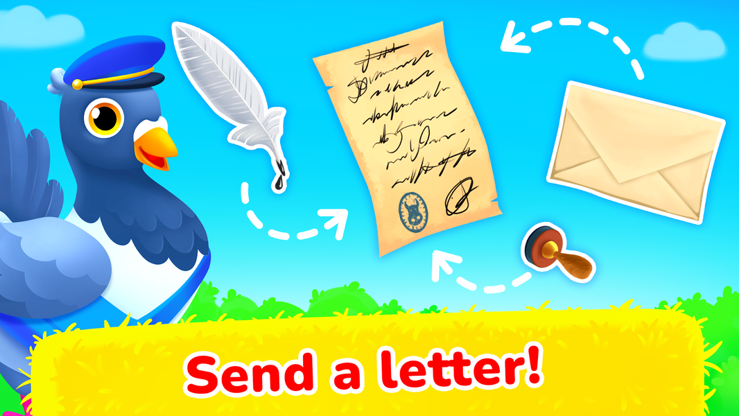 Animal game! Kids little farm! - عکس بازی موبایلی اندروید