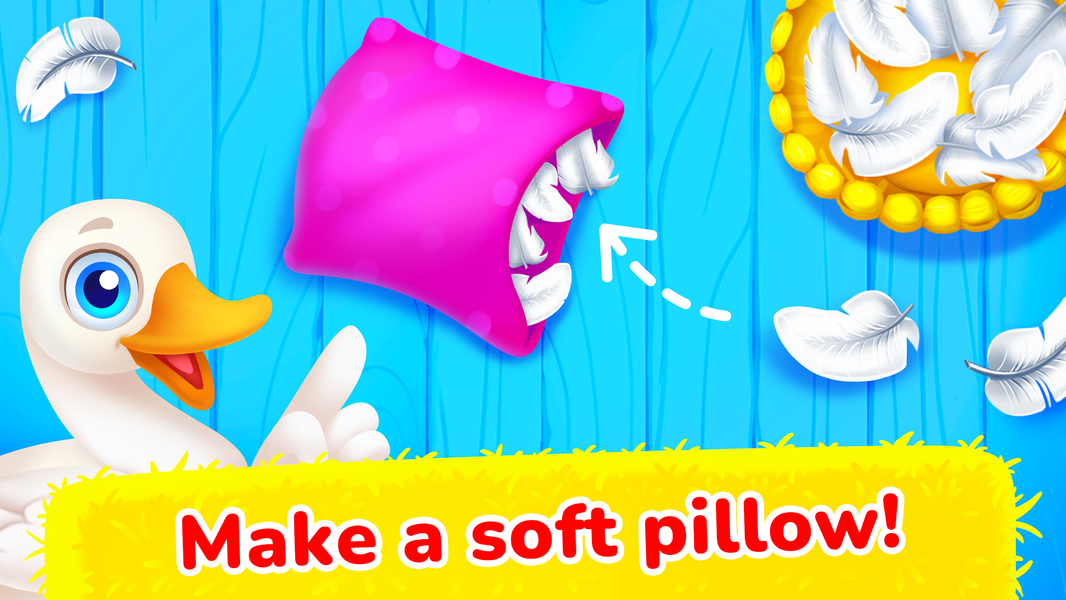 Animal game! Kids little farm! - عکس بازی موبایلی اندروید