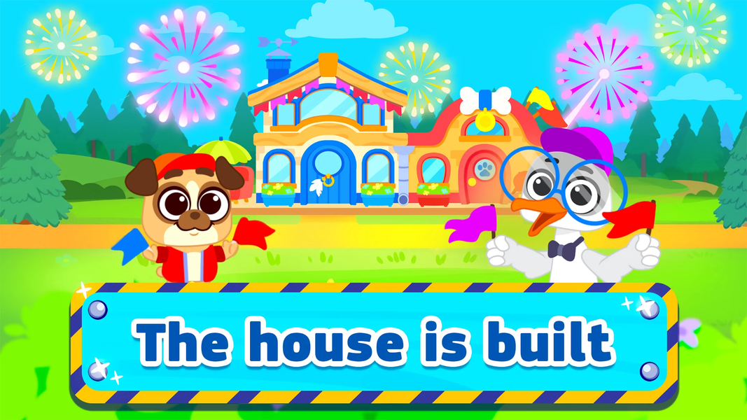 Excavator: Kids building games - عکس بازی موبایلی اندروید