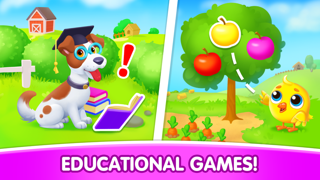 Education tablet game for kids - عکس بازی موبایلی اندروید