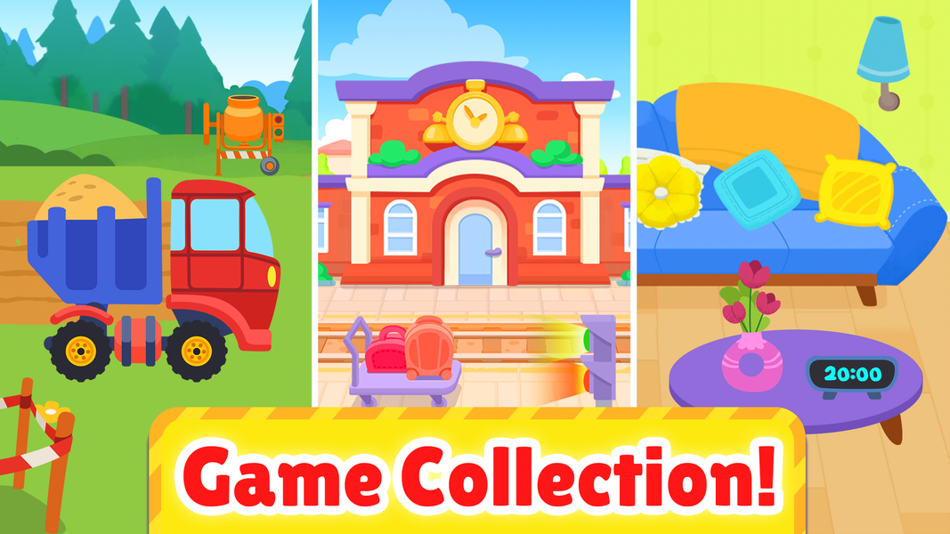 Good games for preschool kids. - عکس بازی موبایلی اندروید