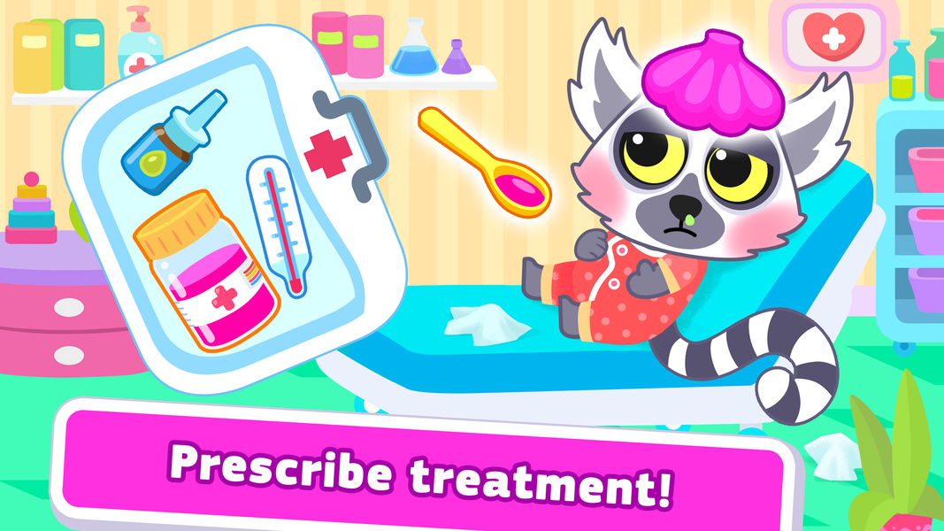 Animal Hospital. Kids doctor. - Gameplay image of android game