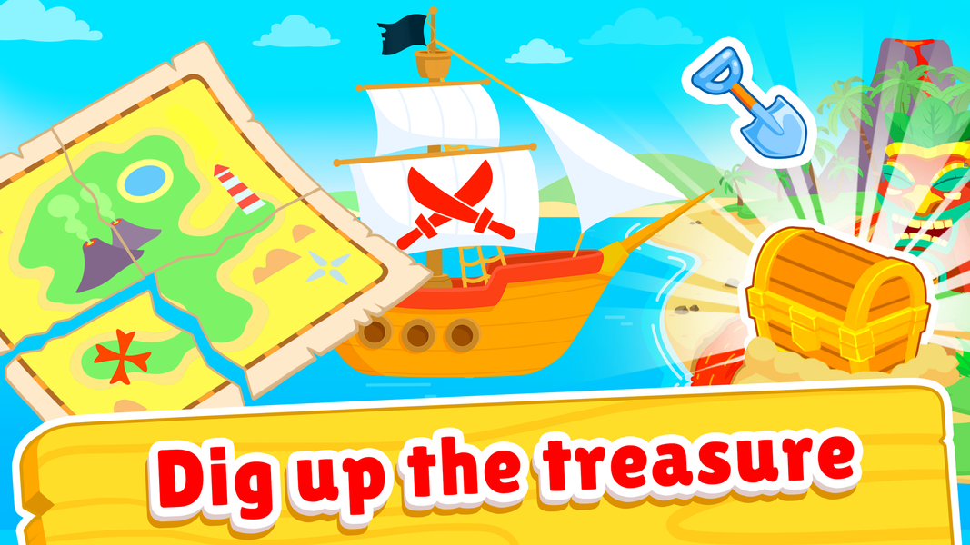 Pirate ship. Awesome sea games - Gameplay image of android game