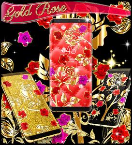 Gold rose live wallpaper - عکس برنامه موبایلی اندروید