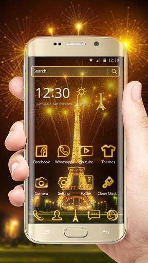 Golden Paris Eiffel Tower - عکس برنامه موبایلی اندروید
