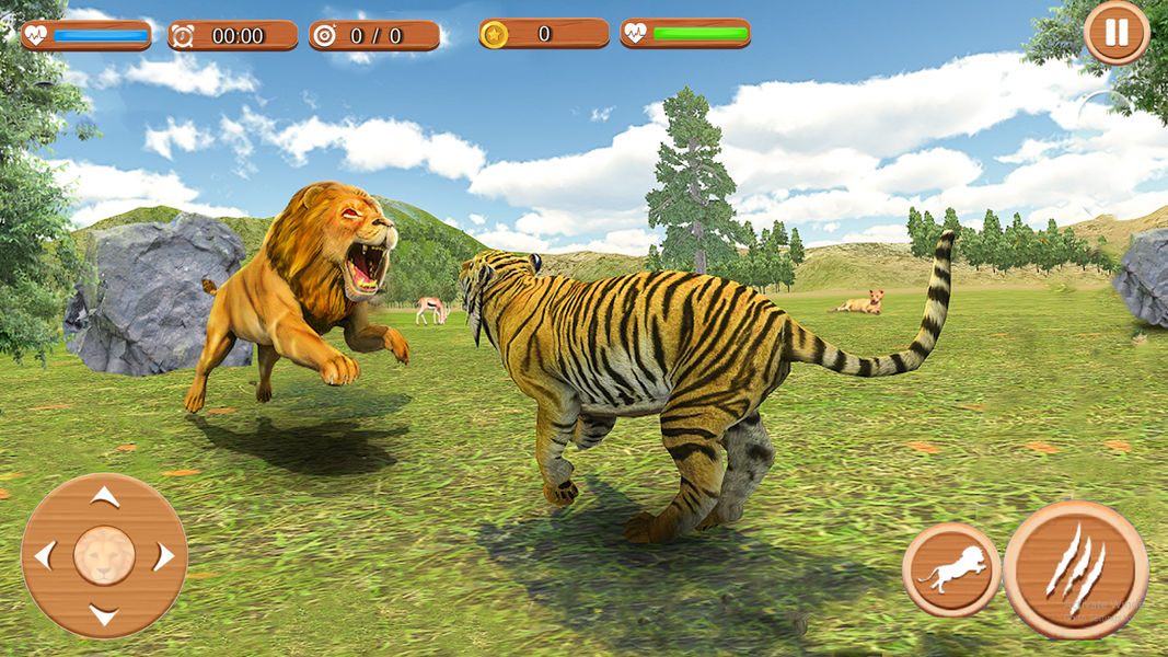 King Lion Beast : Animal Game - عکس بازی موبایلی اندروید