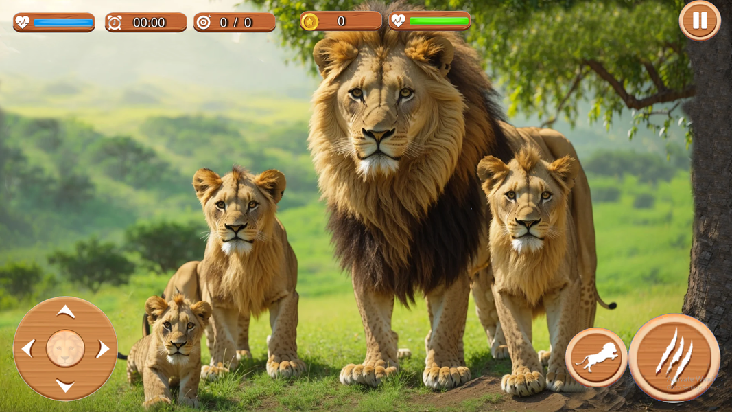 King Lion Beast : Animal Game - عکس بازی موبایلی اندروید