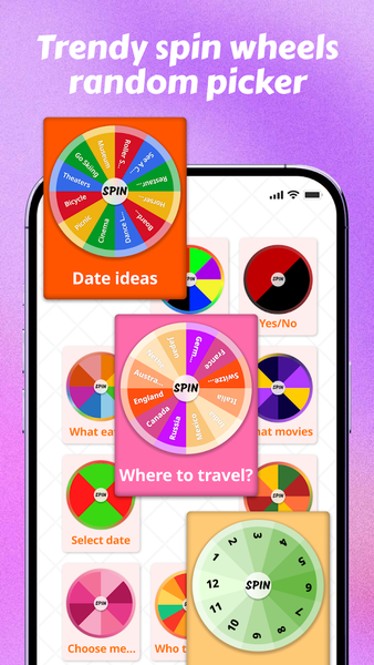 Spin Wheel: Random Picker - عکس برنامه موبایلی اندروید