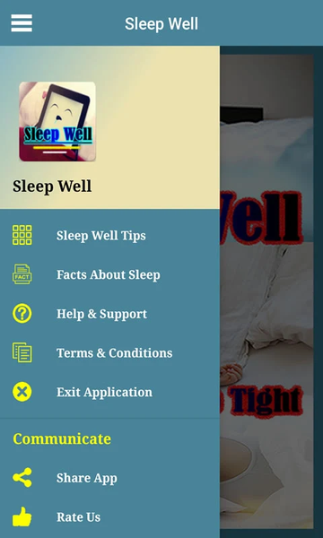 Sleep Well - Image screenshot of android app