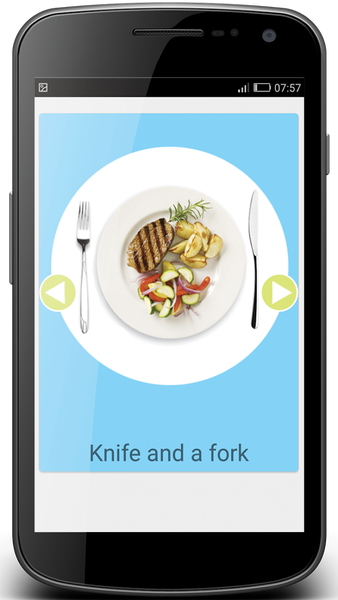 Table Etiquette, Manners and C - Image screenshot of android app