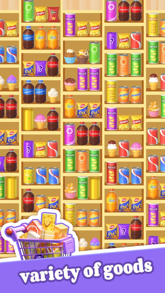 Goods Matching: Sorting Puzzle - Gameplay image of android game