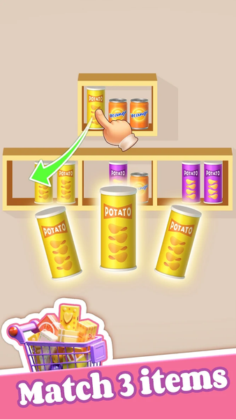 Goods Sort Master - Gameplay image of android game