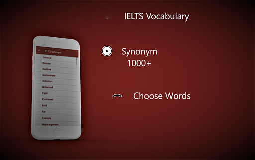 IELTS Vocabulary - Word List & Synonyms - Image screenshot of android app