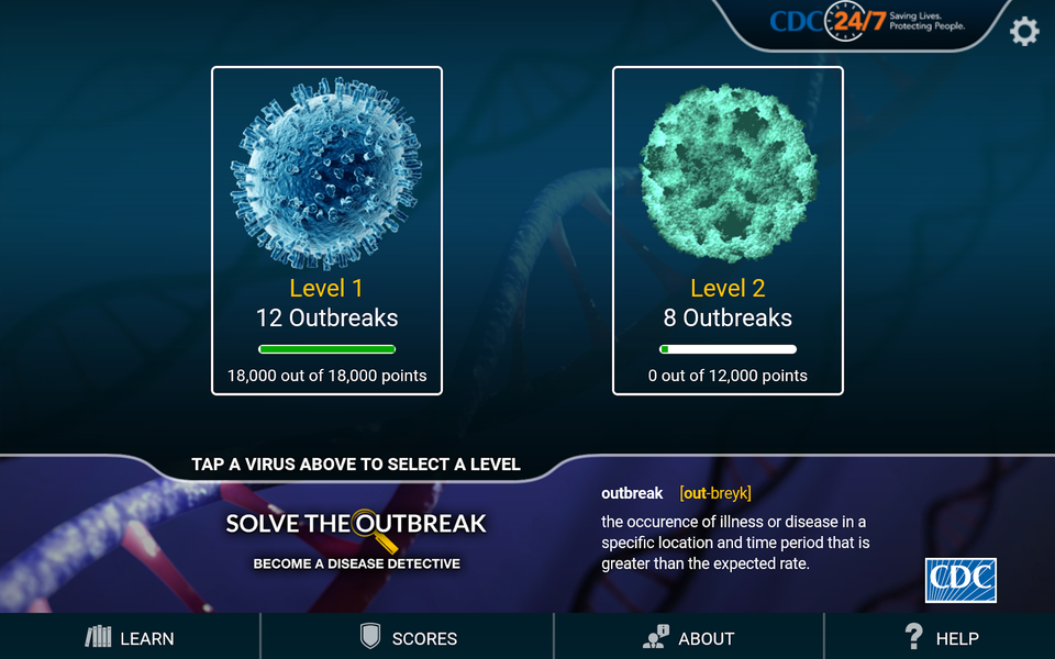 Solve the Outbreak - عکس برنامه موبایلی اندروید