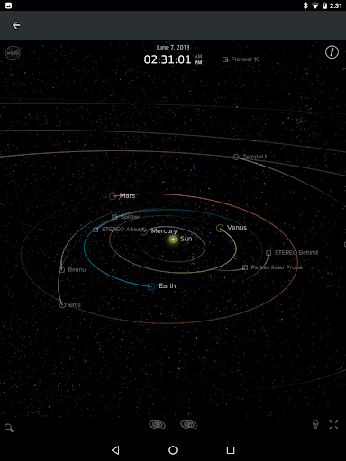 NASA - Image screenshot of android app