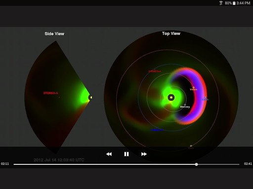 NASA Visualization Explorer - Image screenshot of android app