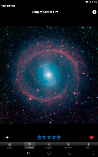 Space Images - Image screenshot of android app