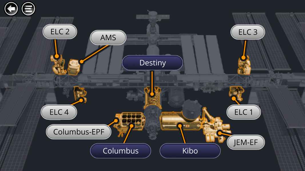 Space Station Research Xplorer - Image screenshot of android app