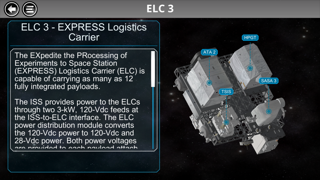 Space Station Research Xplorer - Image screenshot of android app