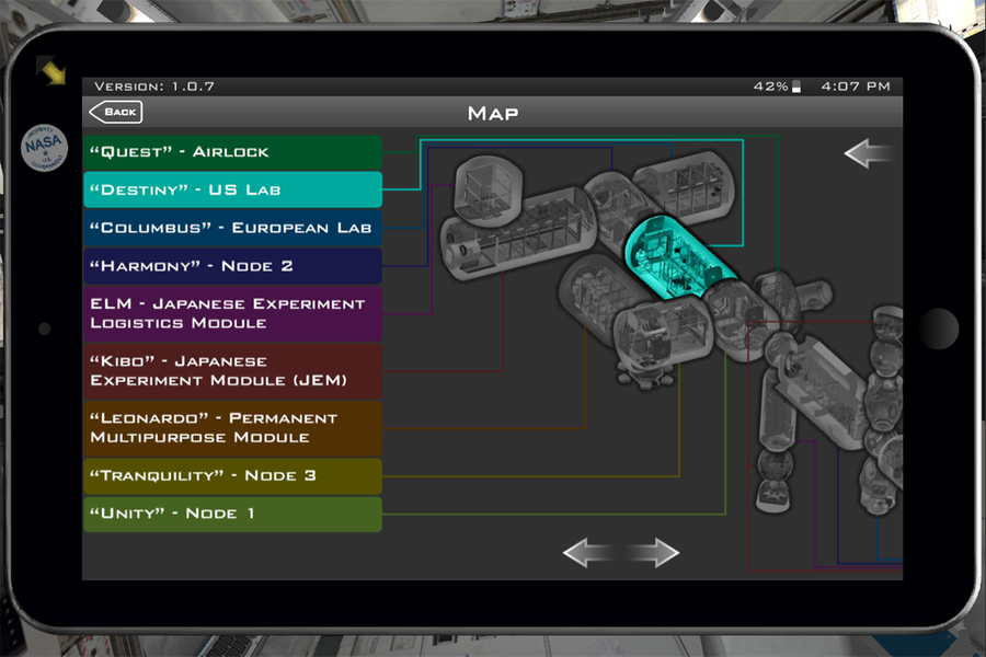 NASA Science: Humans in Space - Image screenshot of android app