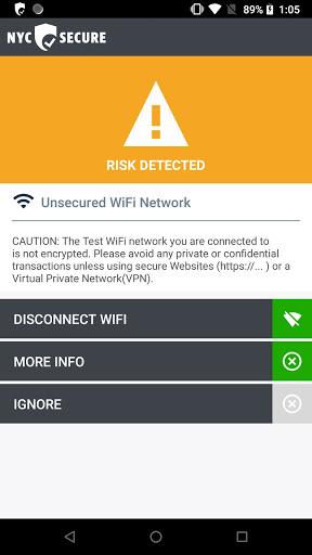 NYC Secure - Image screenshot of android app