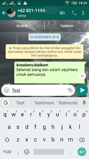go-WA - Image screenshot of android app