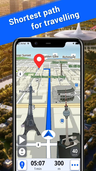 Offline Maps, GPS Directions - عکس برنامه موبایلی اندروید