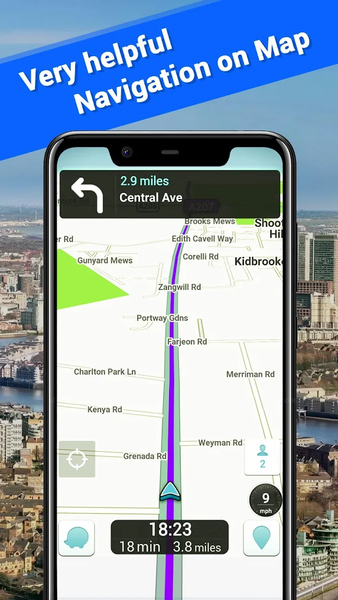 Offline Maps, GPS Directions - عکس برنامه موبایلی اندروید