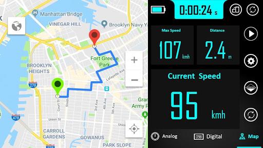 GPS Speedometer - Odometer App - Image screenshot of android app