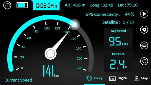 GPS Speedometer - Odometer App - Image screenshot of android app