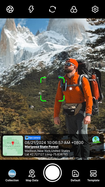 Geo-Tagging Camera - Image screenshot of android app