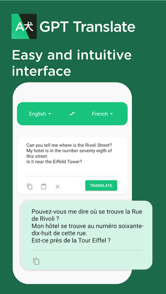 GPT Translate - AI Translator - Image screenshot of android app