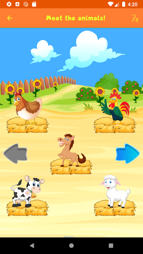Animals for Kids - Image screenshot of android app