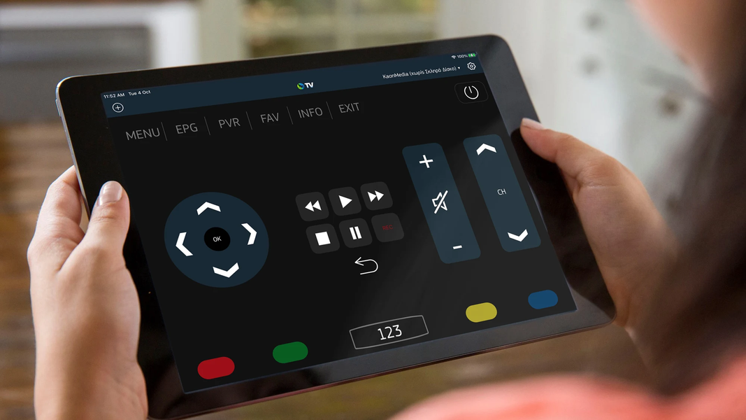 COSMOTE TV Smart Remote - عکس برنامه موبایلی اندروید