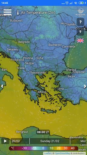 POSEIDON System Weather - عکس برنامه موبایلی اندروید