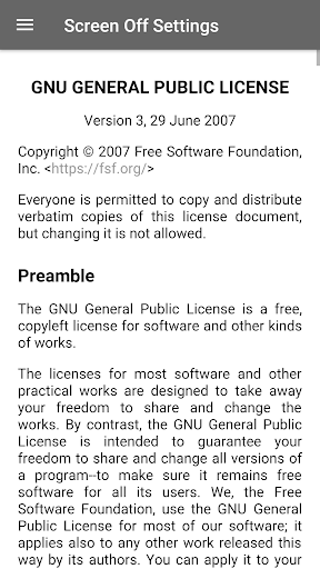 Screen Off - عکس برنامه موبایلی اندروید