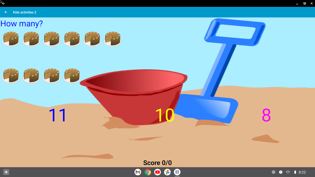 Kids Activities ۲ - عکس برنامه موبایلی اندروید