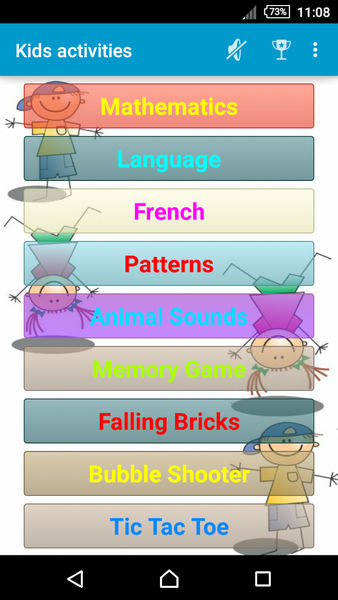 Kids Activities ۲ - عکس برنامه موبایلی اندروید