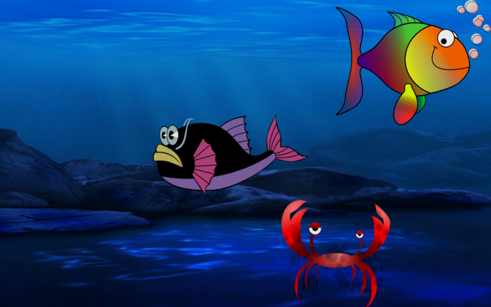 Silly Fish Screen Saver - عکس برنامه موبایلی اندروید