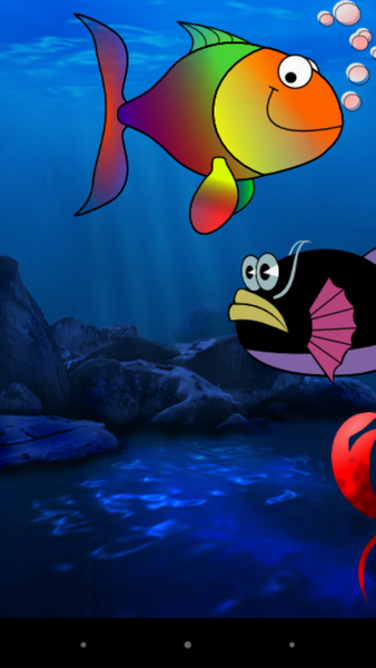 Silly Fish Screen Saver - عکس برنامه موبایلی اندروید
