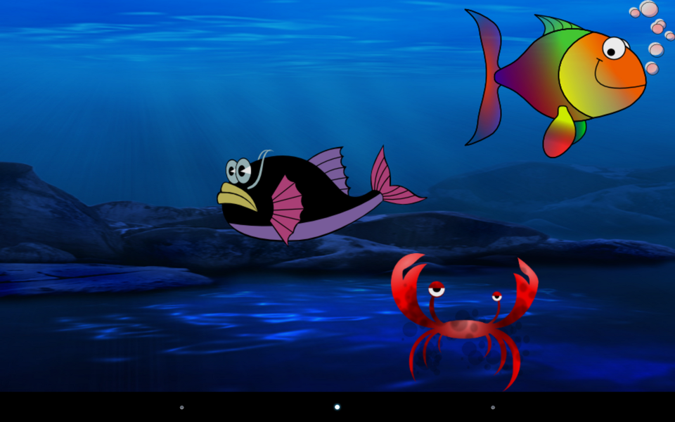 Silly Fish Screen Saver - عکس برنامه موبایلی اندروید