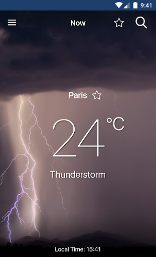 Freemeteo - عکس برنامه موبایلی اندروید