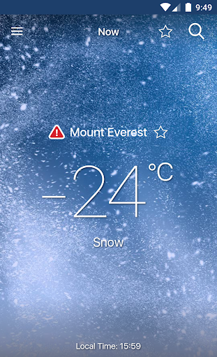 Freemeteo - عکس برنامه موبایلی اندروید