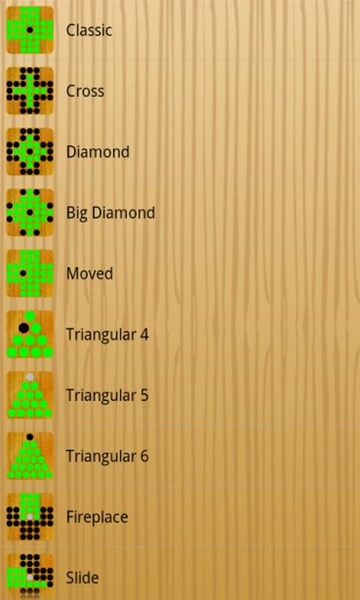 Peg Solitaire - عکس بازی موبایلی اندروید