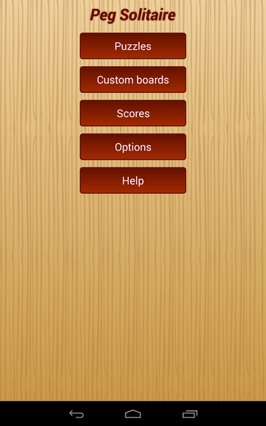 Peg Solitaire - عکس بازی موبایلی اندروید