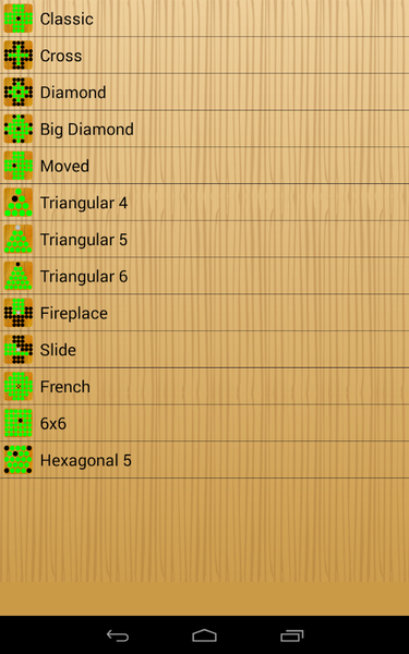 Peg Solitaire - عکس بازی موبایلی اندروید