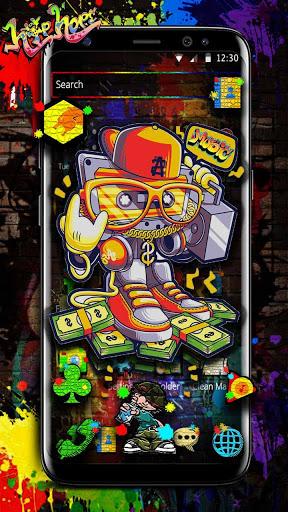 Music Graffiti Punk Street Theme - Image screenshot of android app
