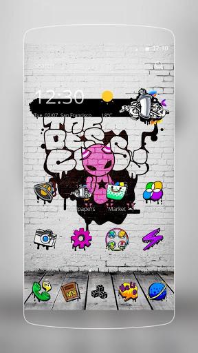 Graffiti Wall Backgrounds - Image screenshot of android app