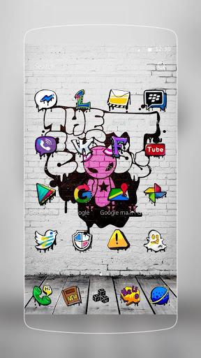 Graffiti Wall Backgrounds - Image screenshot of android app