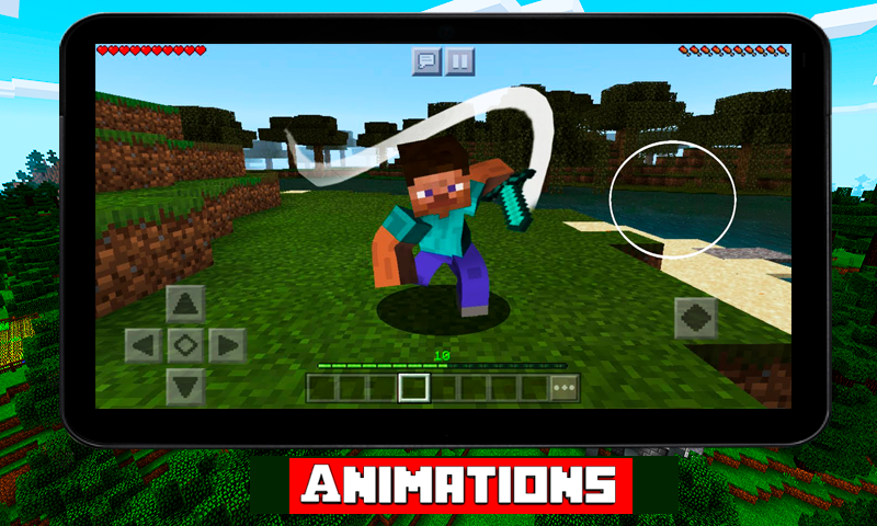 Mod Animation Craft for MCPE - عکس برنامه موبایلی اندروید